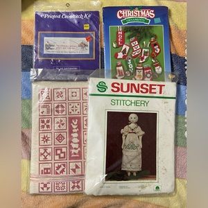 4PC. Lot ARTS & CRAFT Complete Instructional Kit